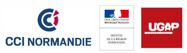 Organisateurs des ateliers : CCI Normandie, la Préfecture de Normandie et l’Ugap