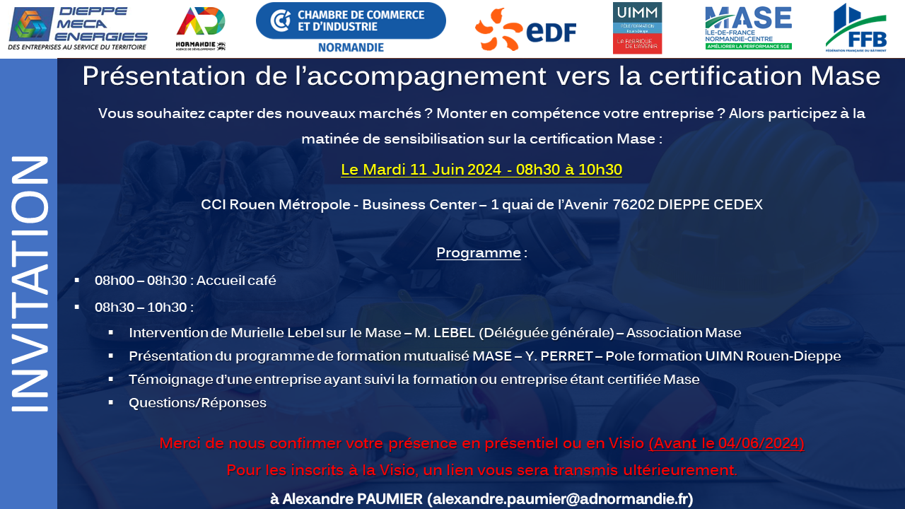 INVITATION 11 JUIN 2024 MASE