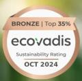 ECOVADIS 65/100 / percentile 82ème